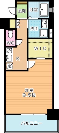 内山神岳ビル 410号室 間取り