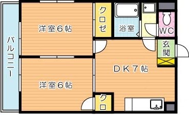 シャトレ若葉 間取り