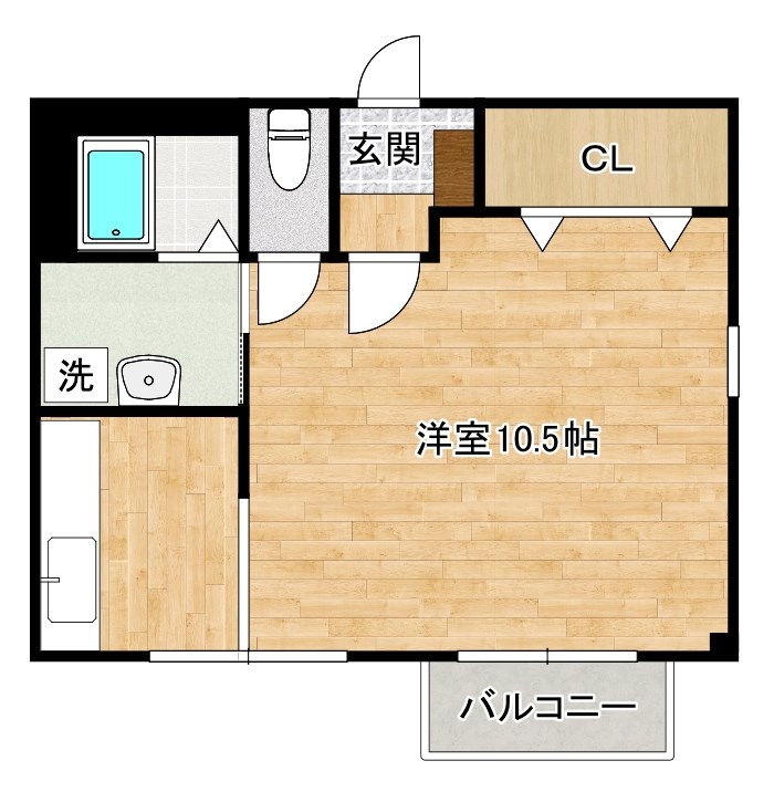 セレノＹ 101号室 間取り