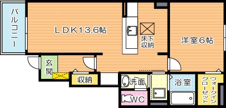 ロワンテールⅡ 間取り図