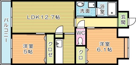 ＬＥＡＤ大手町（リード大手町） 1202号室 間取り