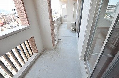 サンシャインプリンセス北九州 ベランダ