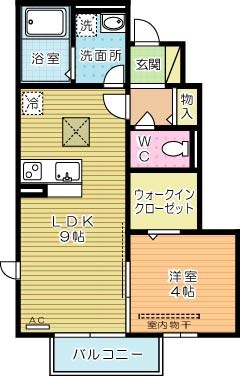 ミサキロード 102号室 間取り