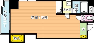 Ｔビルディング 501号室 間取り