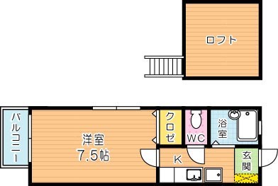 ＭＯＯＮ江南町（ムーン江南町） 205号室 間取り