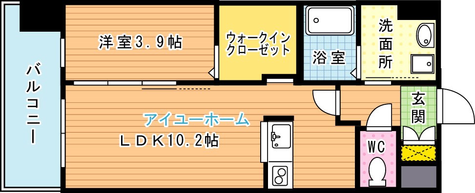 Le Charme infini（ルシャルムアンフィニ） 間取り図