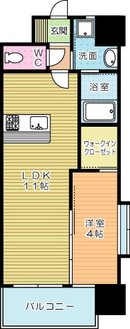 ONE　PROJECT三萩野（ワンプロジェクト三萩野） 206号室 間取り