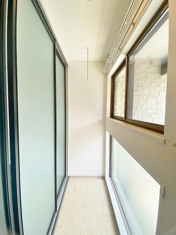 ラディアント北方 ベランダ