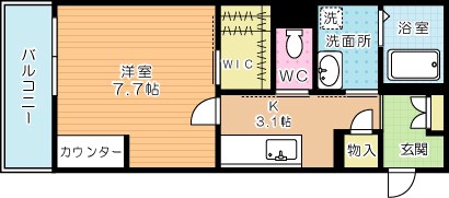 Grand Sunny（グランドサニー） 202号室 間取り