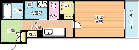 Grand Sunny（グランドサニー） 303号室 間取り