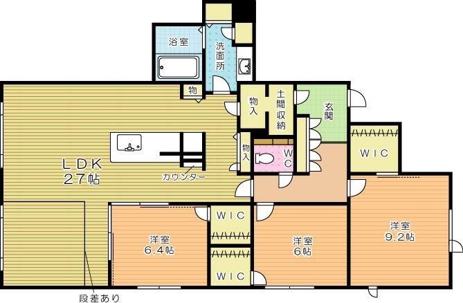 ＭＡＳＴメゾン小倉宇佐町 101号室 間取り