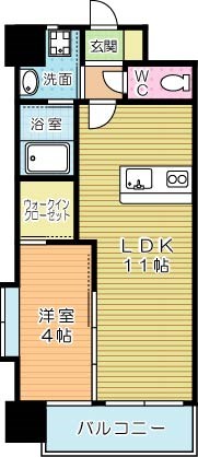 ONE PROJECT 三萩野（ワンプロジェクト三萩野） 301号室 間取り