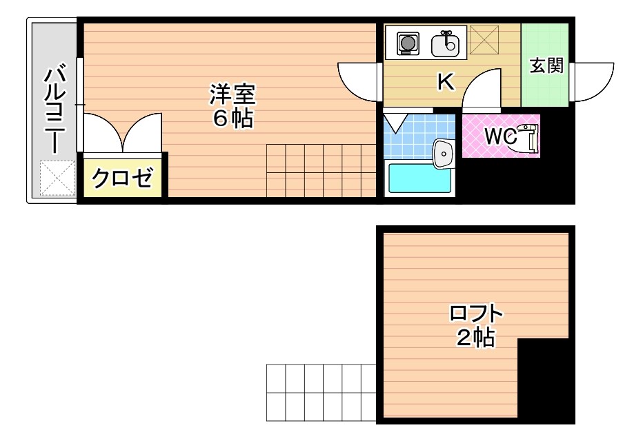 リファレンス小倉北 間取り図