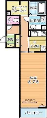 Polonia　Kokura-kita（ポロニアコクラキタ） 間取り図