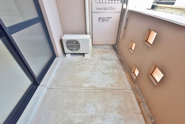 ウイングス片野Ⅰ ベランダ