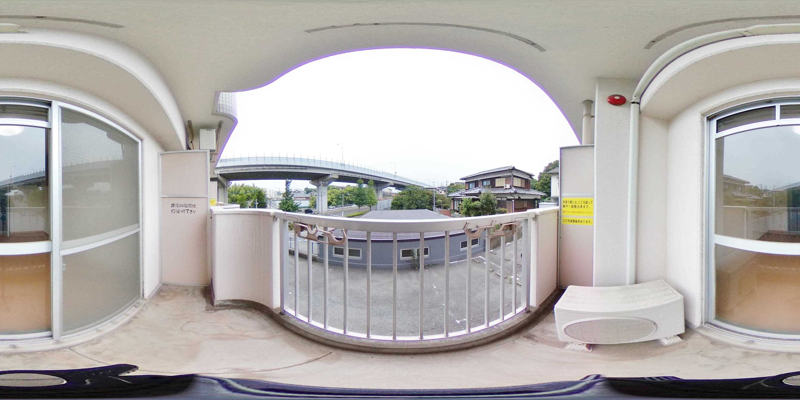 オリエンタル小倉南壱番館 ベランダ