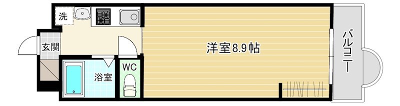 オリエンタル小倉南壱番館 間取り