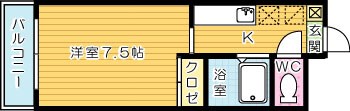 ルネッサンスＴＯＥＩ田町 703号室 間取り