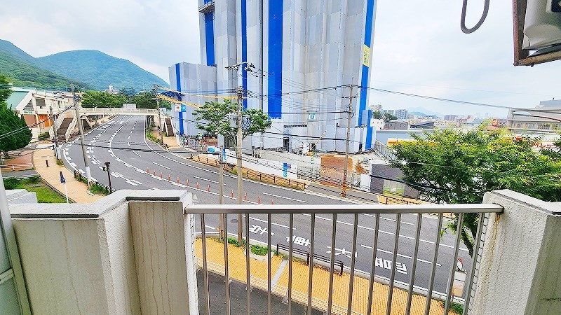 シャトレ柳町Ⅰ ベランダ