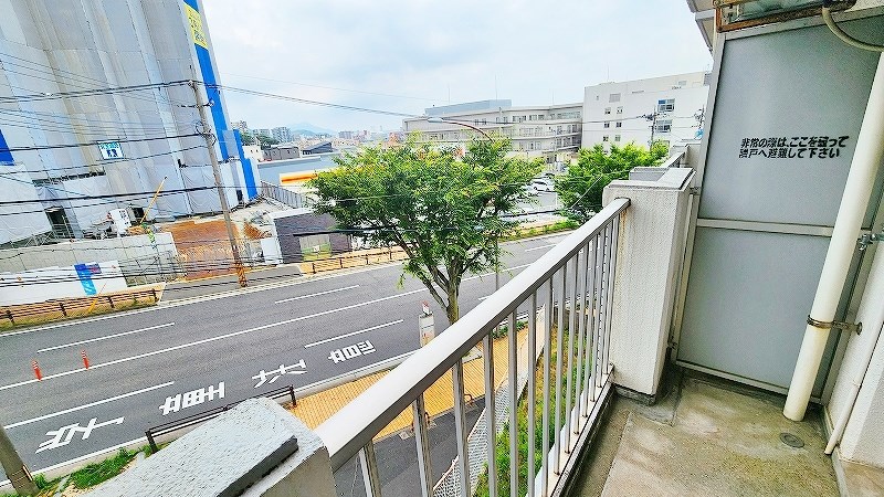 シャトレ柳町Ⅰ ベランダ