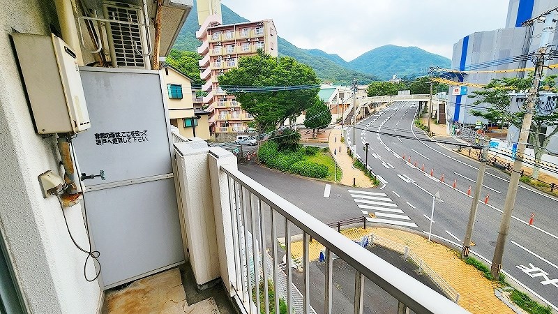 シャトレ柳町Ⅰ ベランダ