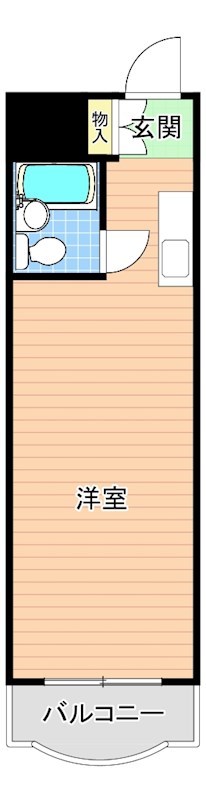 リッチハイツ  402号室 間取り