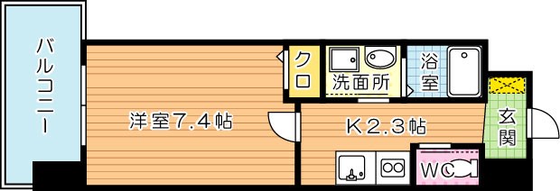 GRACEFUL北湊（グレイスフル北湊） 間取り図