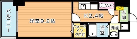 エヴァーグリーンR 間取り図