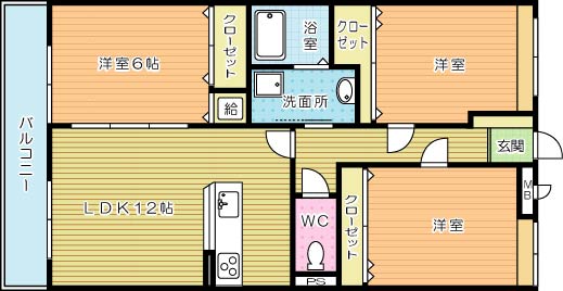 リトルフォレスト守恒 間取り図