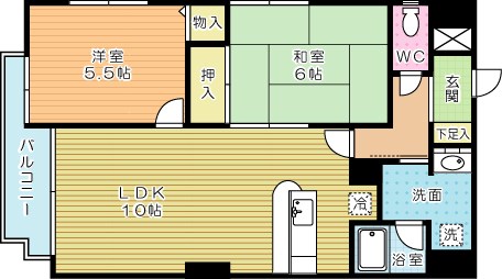 ケイジュカンⅠ 間取り図