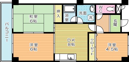 シェーネルボーネン 間取り図