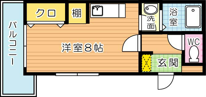 マルイチ鳴水 間取り図