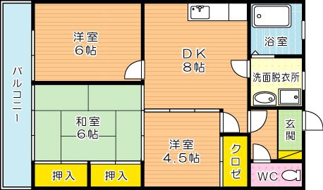 アルテハイム大手町 702号室 間取り