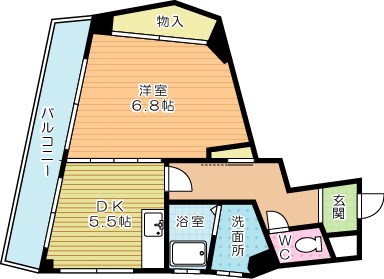 プリモレガーロ香春口 間取り図