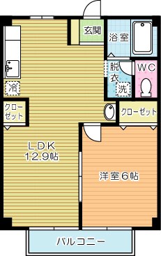 ニューシティ田原 202号室 間取り