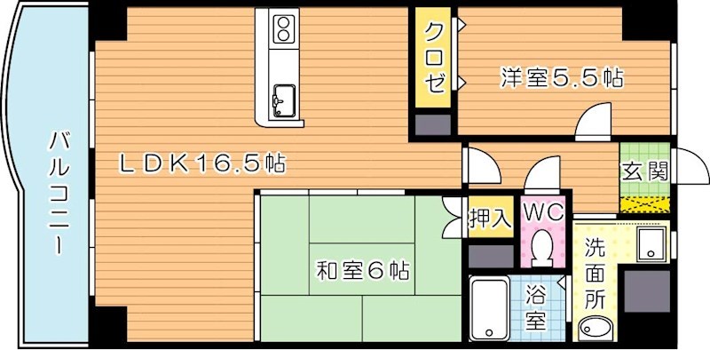  アヴァンセ陣原駅前 間取り