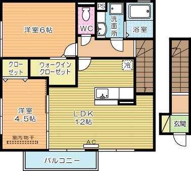 ザ・スタンドロック 201号室 間取り