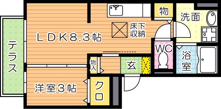 ソレールヴィラ 間取り図