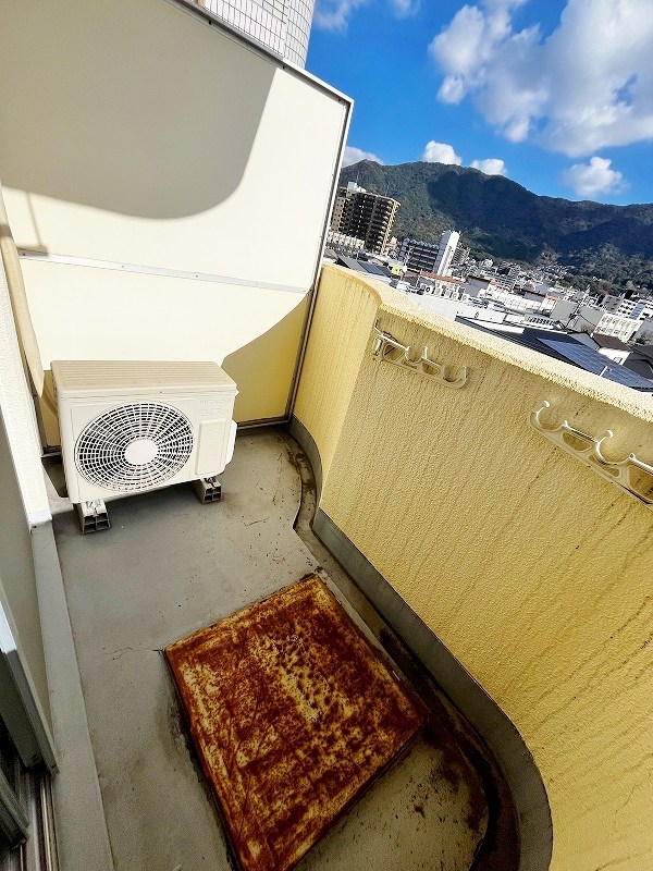 エヴァーグレイス小倉Ⅰ  ベランダ