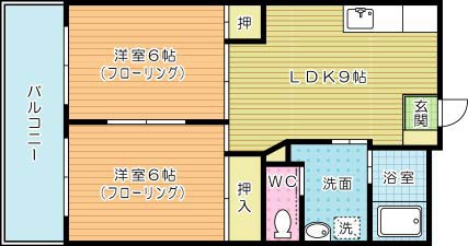 南国産業ビル 806号室 間取り