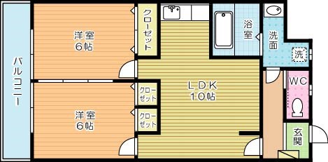 進藤第1ビル 403号室 間取り