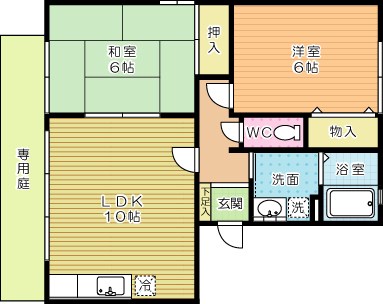 Ｍグリーンズ 間取り図