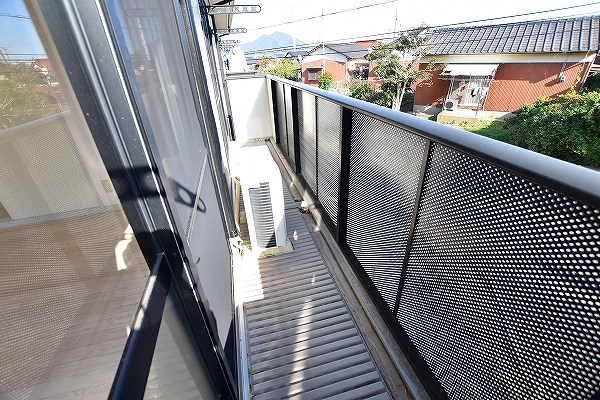 オーボアパティールＣ ベランダ