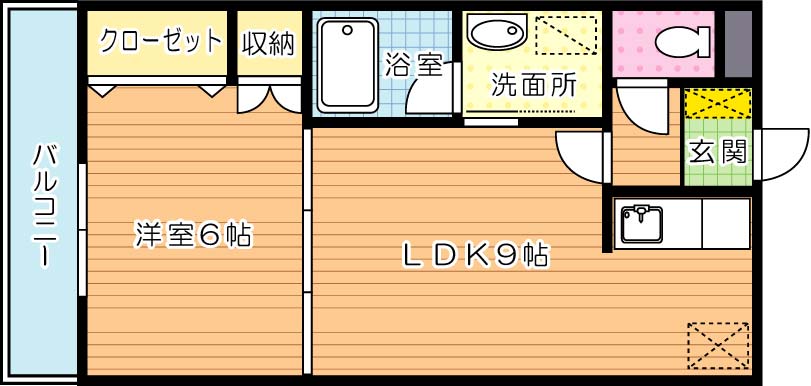 フォンテーヌ二島 間取り