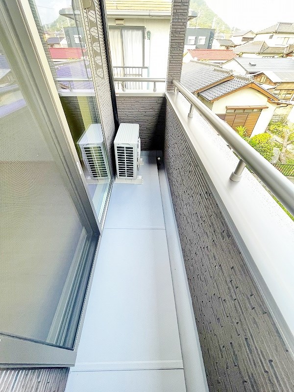 サンラプロ葛原本町Ⅱ　B棟 ベランダ