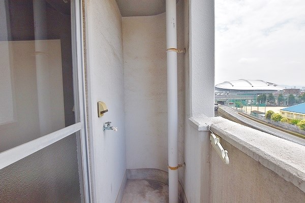 リバーサイド中津口 ベランダ