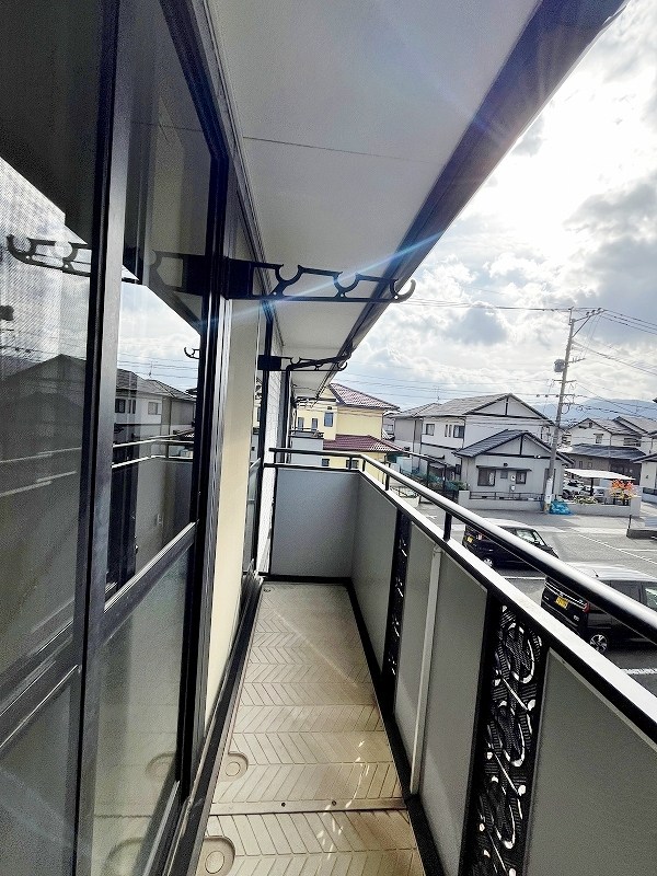 フローラ湯川Ａ棟 ベランダ