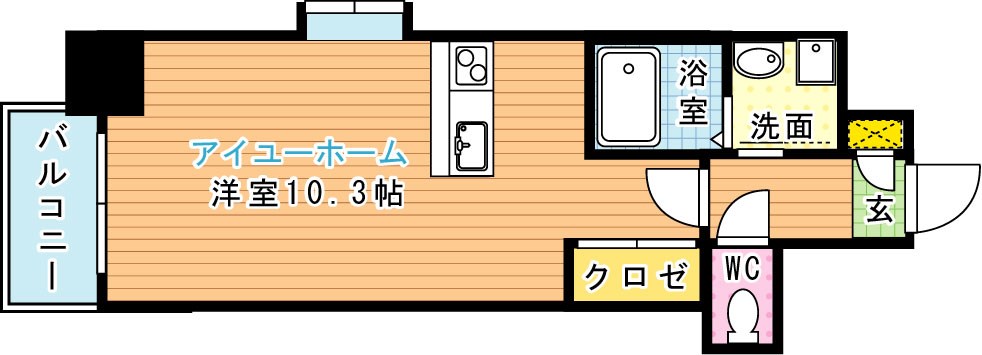 Avenue kurosaki Residence（アベニュー黒崎レジデンス） 間取り図