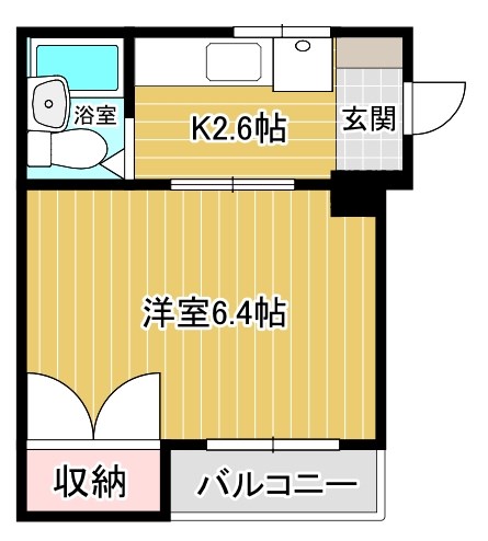 メゾン・ド・ビュー 401号室 間取り