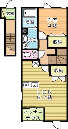 サンライズテラス 間取り図